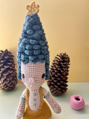 Diega the pine tree Crochet Pattern/Amigurumi