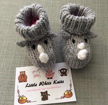 Rhino Baby Booties