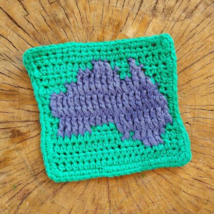 4 Map Granny Squares