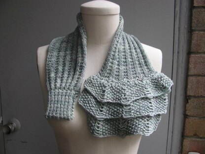 Tattered Neck Scarf
