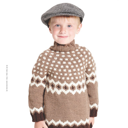 Icelandic Sweater in BC Garn Semilla Grosso - 5101BC - Downloadable PDF