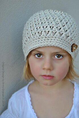 Chunky Textured Beanie Crochet Pattern No.108