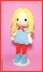 Sally, Crochet Doll Pattern