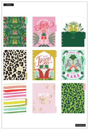 The Happy Planner Jungle Vibes Classic 18 Month Planner