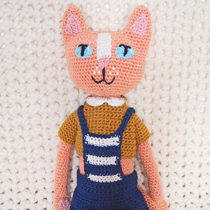 Cat amigurumi doll