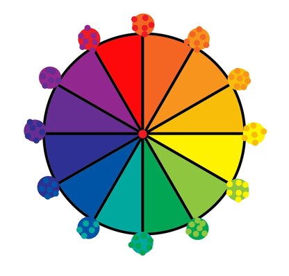 Colourwheel Cushion