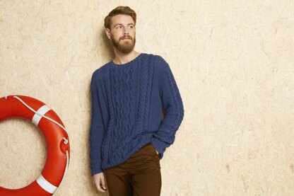 Men Emeric Sweater in Phildar Phil Coton 4 - Downloadable PDF