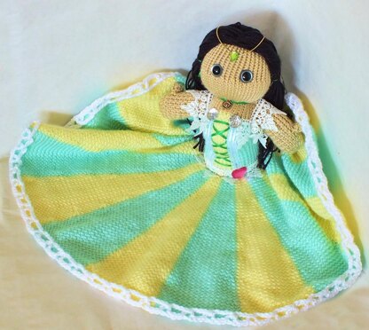 Princess Doll Blanket