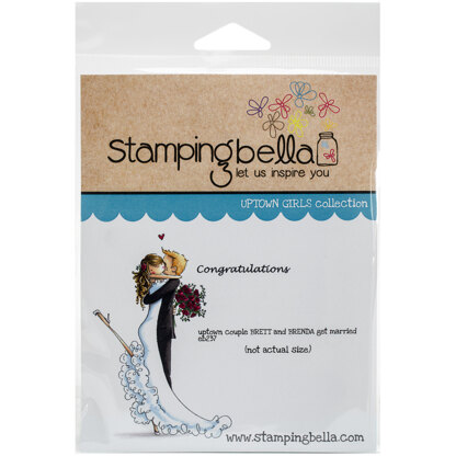Stamping Bella Cling Stamps - Brett & Brenda Get Married