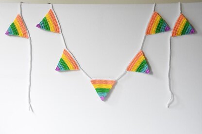 Rainbow Flags Garland