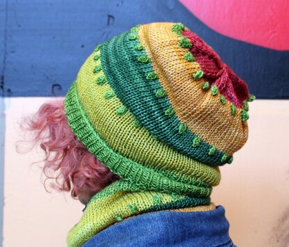 Afifa Spot My Stripes Hat & Cowl - Camp Color/Beware the Kraken Collection PDF