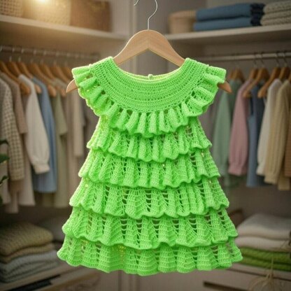 Baby Girl Dress Pdf +Video Tutorial