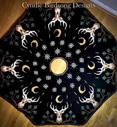 Holiday Tree Skirt - Winter Solstice