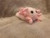 Crochet fluffy axolotl