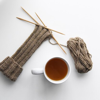 Coffeehouse Wrist Warmers