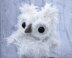 Owl Snowy knitted flat