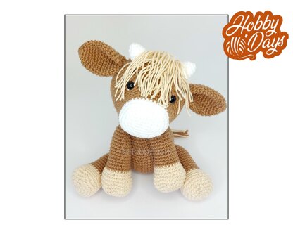 Amigurumi Highland Cow