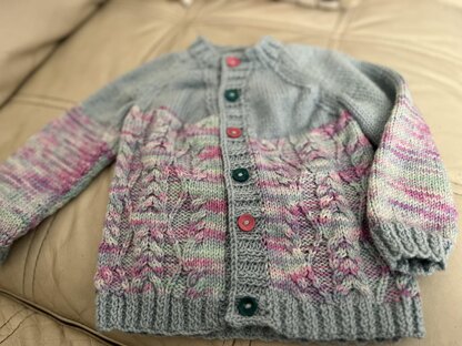 Emerald Baby Cardigan