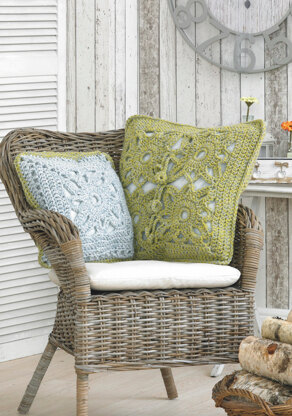 Cushion Covers in Stylecraft Nordic Super Chunky - 9092 - Downloadable PDF