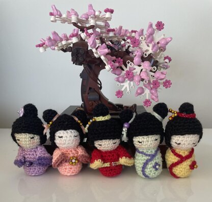 Little Kokeshi Dolls