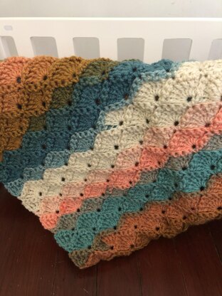 By the Seashore Baby Blanket