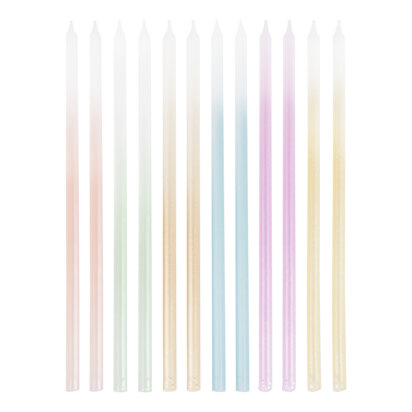 Ginger Ray - Tall Ombre Cake Candles