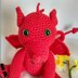 Welsh Dragon - UK Terminology - Amigurumi