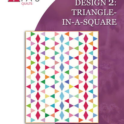 Riley Blake Triangle-In-A-Square Quilt 2 - Downloadable PDF
