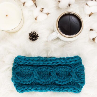 Headband : Devotion - knitting pattern