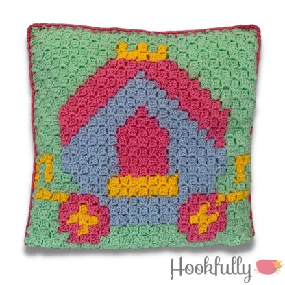 C2C princess carriage cushion