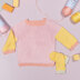 Baby Sweater Trevi in Hoooked Somen - Downloadable PDF