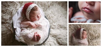 Candy Cane Bonnet