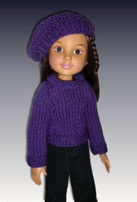 Fits BFC, Ink Doll. Sweater and Slouchy Hat PDF 704