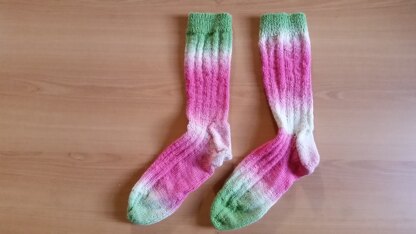 My first socks.