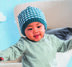 Knit Star Stitch Slouchy Baby Hat in Bernat Bundle Up - Downloadable PDF