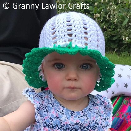 Baby Daisy Sun Hat