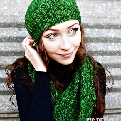 Under The Influence Hat - knitting pattern