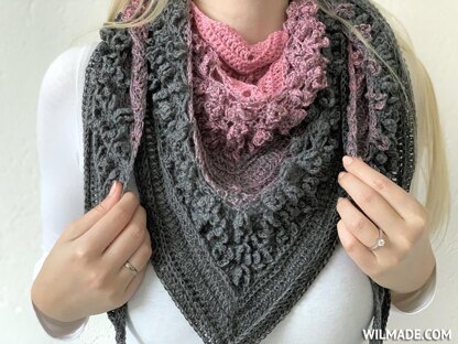 Vela Flower Friend Shawl