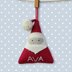 Santa Claus Personalized Christmas Decoration, Holiday Ornament