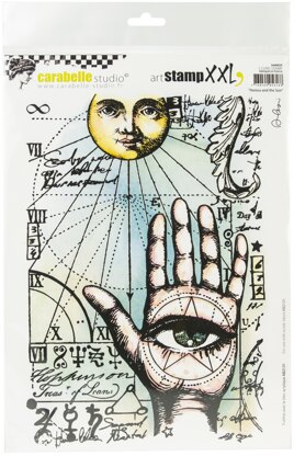 Carabelle Studio Cling Stamp A4 By Alexi - Hamsa And The Sun