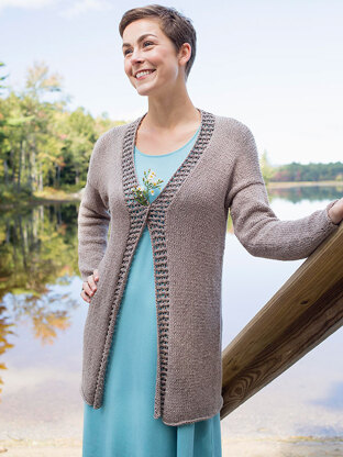 Mallow Cardigan in Berroco Maya Aran PDF (Free)
