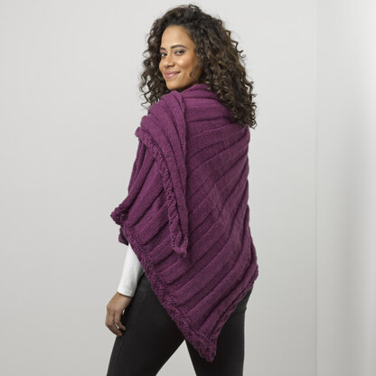 Arlee Shawl - Knitting Pattern for Women in Tahki Yarns Whistler