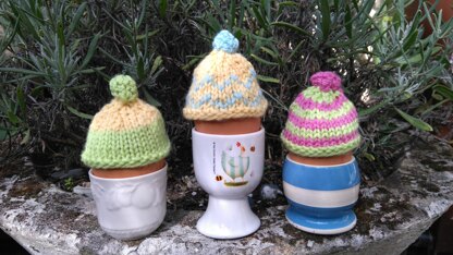 Fun egg cosies - animals and bright colours