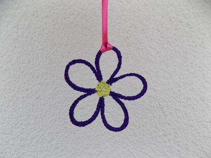 Recycled Crochet Daisy Flowers