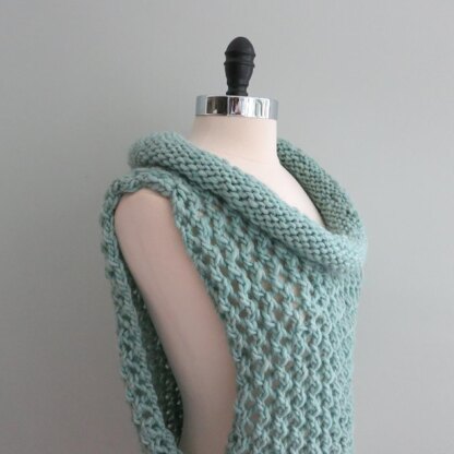 Abigail Cowl Vest One Bulky