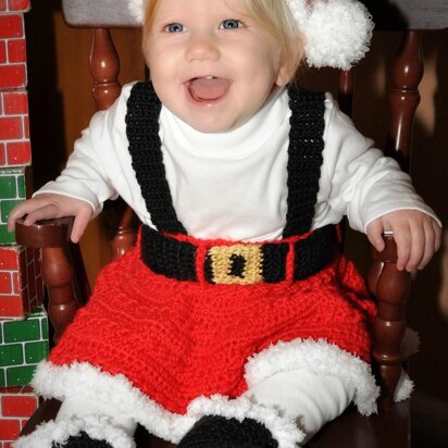 Missy Claus Skirt & Headband PDF12-122A