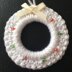 White Wreath Tree Decoration