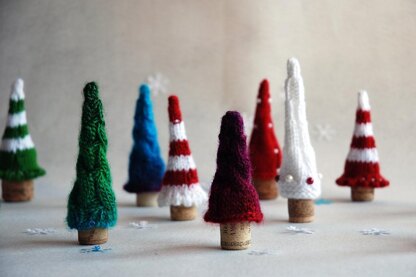 Christmas trees. Fairy Forest. Knitting pattern by DenizasToysJoys ...