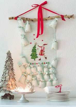 Enchanting Christmas - Advent Calendar in Anchor - Downloadable PDF