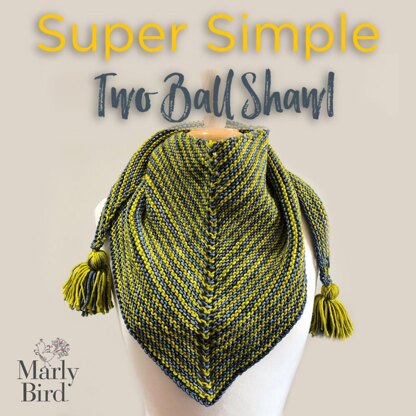 Super Simple Two Ball Shawl